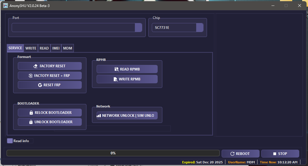 AnonySHU Tool Rent [12 Hours]